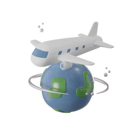 World Tour  3D Icon