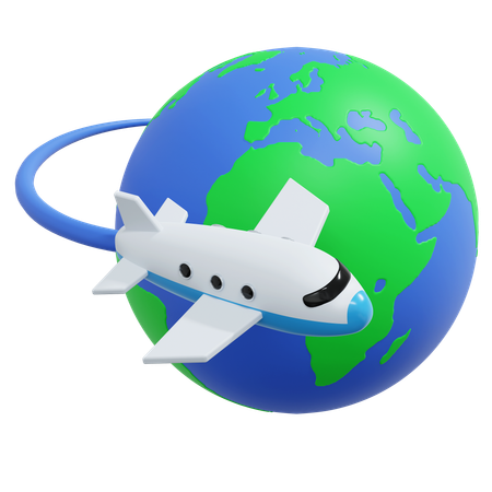 World Tour  3D Icon