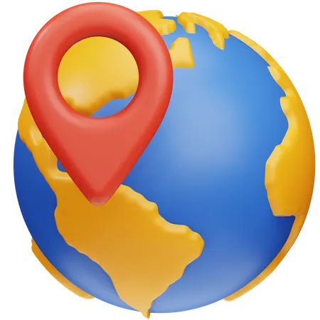 World Travel 3D Icon