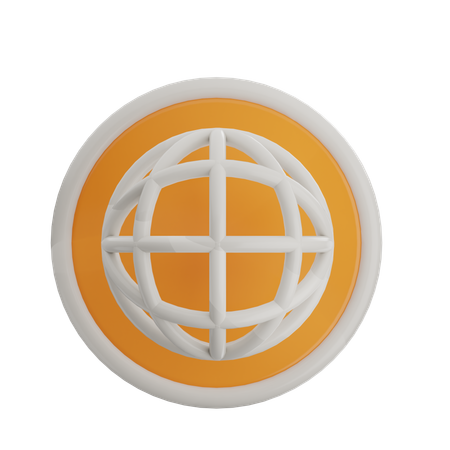 World Wide  3D Icon