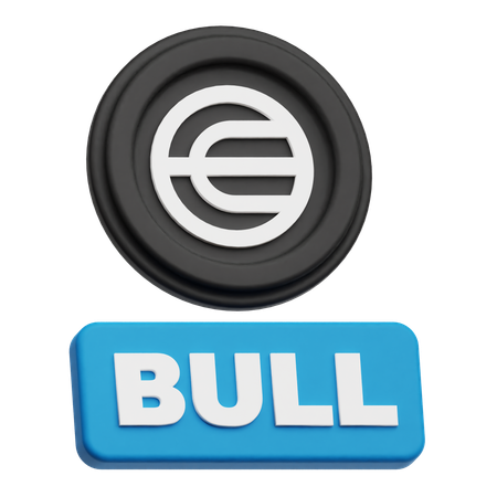 Taureau de Worldcoin  3D Icon