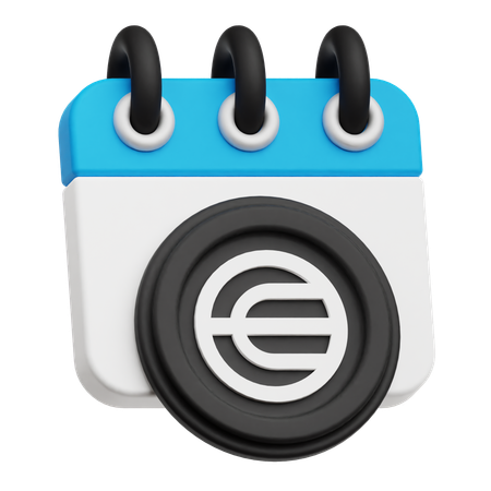 Worldcoin Calendar  3D Icon