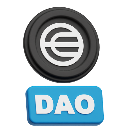 Worldcoin Dao  3D Icon
