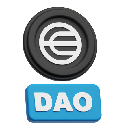 Worldcoin Dao  3D Icon