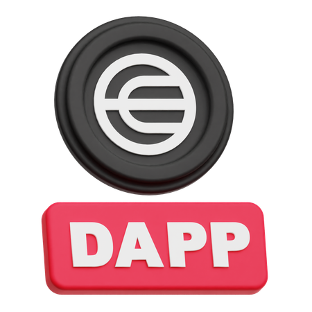 Worldcoin Dapp  3D Icon