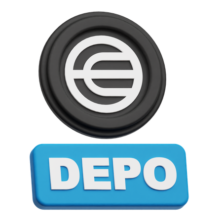 Worldcoin Depo  3D Icon
