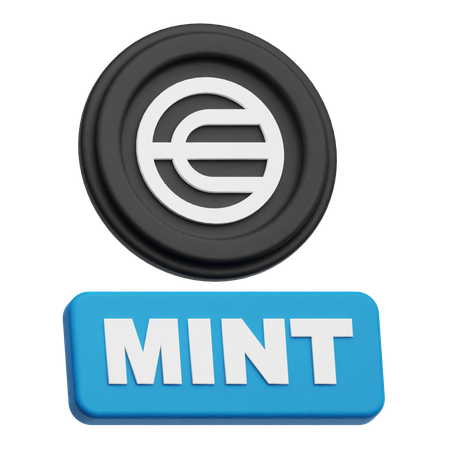 Worldcoin Mint  3D Icon