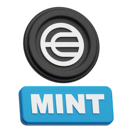 Worldcoin Mint  3D Icon