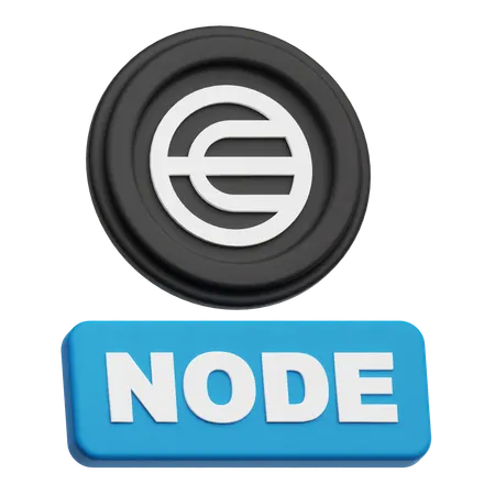 Worldcoin Node  3D Icon