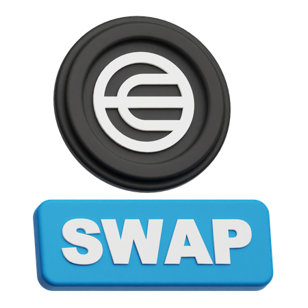Worldcoin Swap  3D Icon
