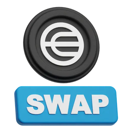 Worldcoin Swap  3D Icon