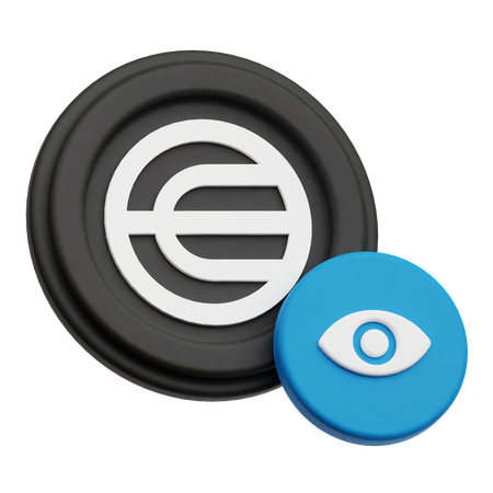 Worldcoin View  3D Icon