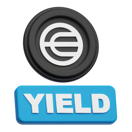 Rendimento da worldcoin  3D Icon