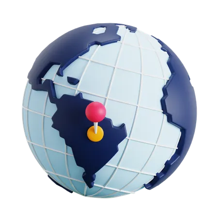 Worldwide  3D Icon