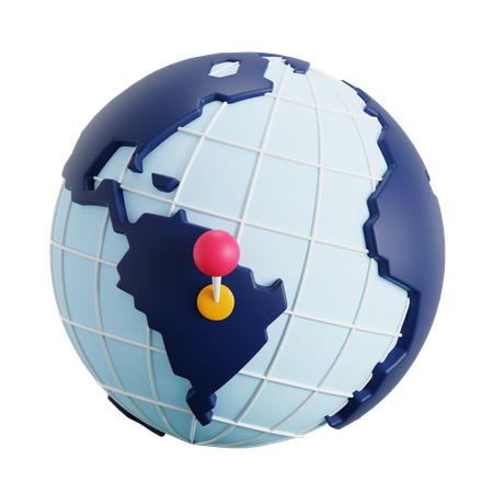 Worldwide  3D Icon