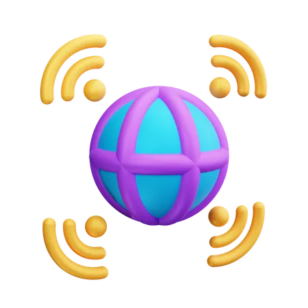 Worldwide  3D Icon