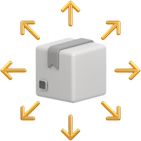 Worldwide Delivery  3D Icon