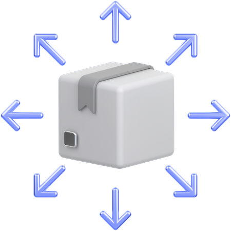 Worldwide Delivery  3D Icon