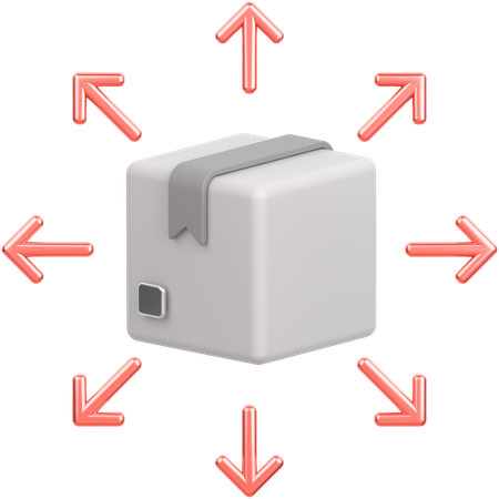 Worldwide Delivery  3D Icon