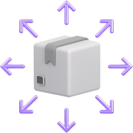 Worldwide Delivery  3D Icon