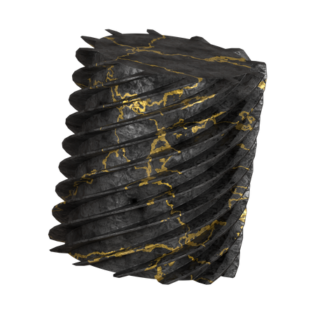 Worm Gear  3D Illustration