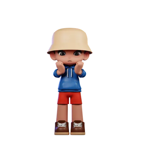 Worried  3D Illustration