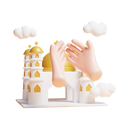 Worship  3D Icon