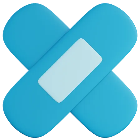 Wound Plester  3D Icon
