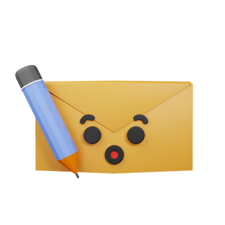 Wow Email  3D Icon