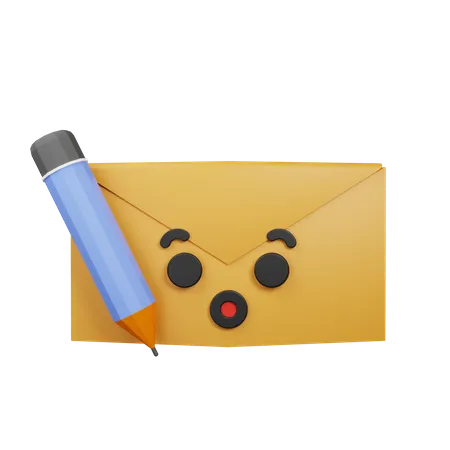 Wow Email 3D Icon