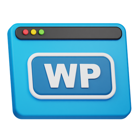 Site wp  3D Icon