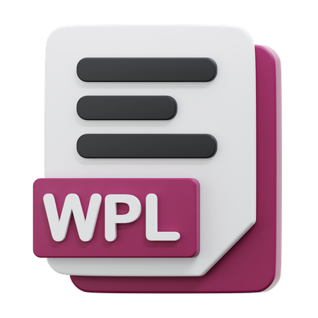 WPL FILE  3D Icon
