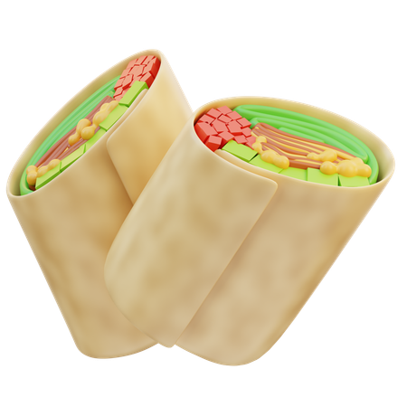 Wrap  3D Icon