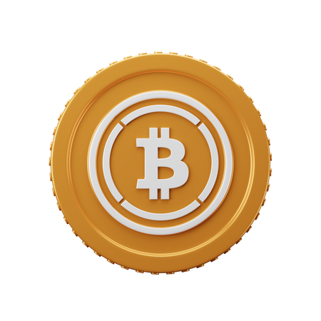 Wrapped Bitcoin WBTC  3D Icon