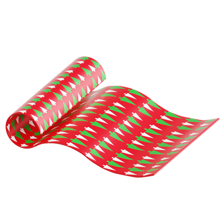 Wrapping Paper  3D Icon