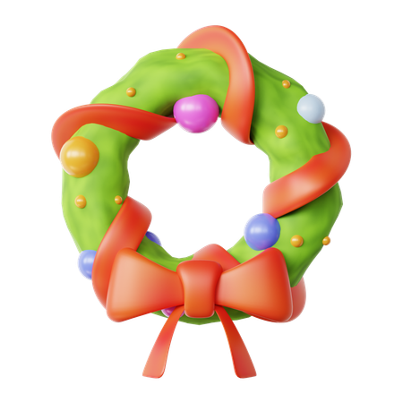 Wreath  3D Icon
