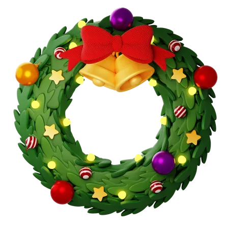 Wreath  3D Icon