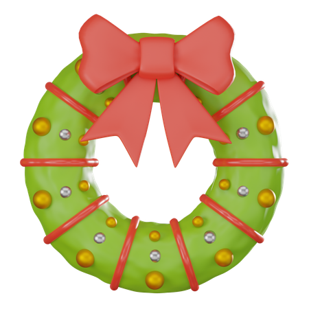 Wreath  3D Icon