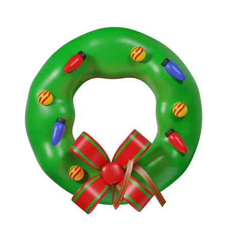 Wreath  3D Icon