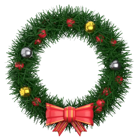 Wreath  3D Icon