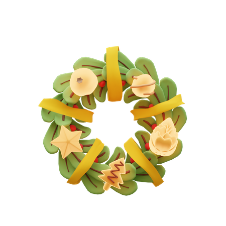 Wreath  3D Illustration