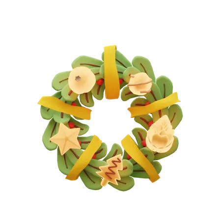 Wreath  3D Illustration