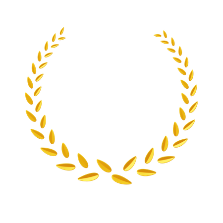 Wreath Award  3D Icon