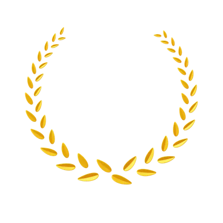 Wreath Award  3D Icon