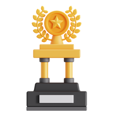 Wreath trophy  3D Icon