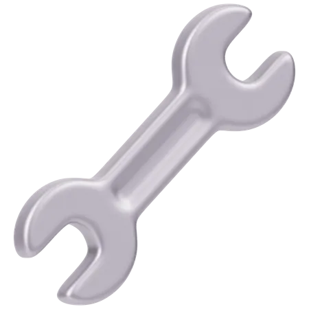 Wrench 01  3D Icon