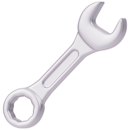 Wrench 02  3D Icon