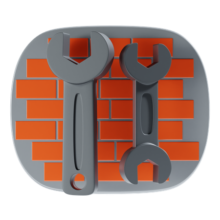 Wrench  3D Icon