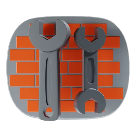 Wrench 3 D Icon And Illustration 3D Icon