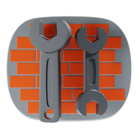 Wrench  3D Icon